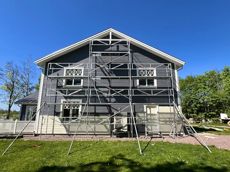 Byggställning villapaket