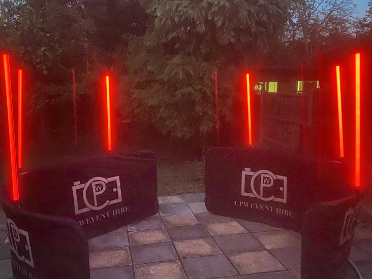 Sky overhead 360 photobooth