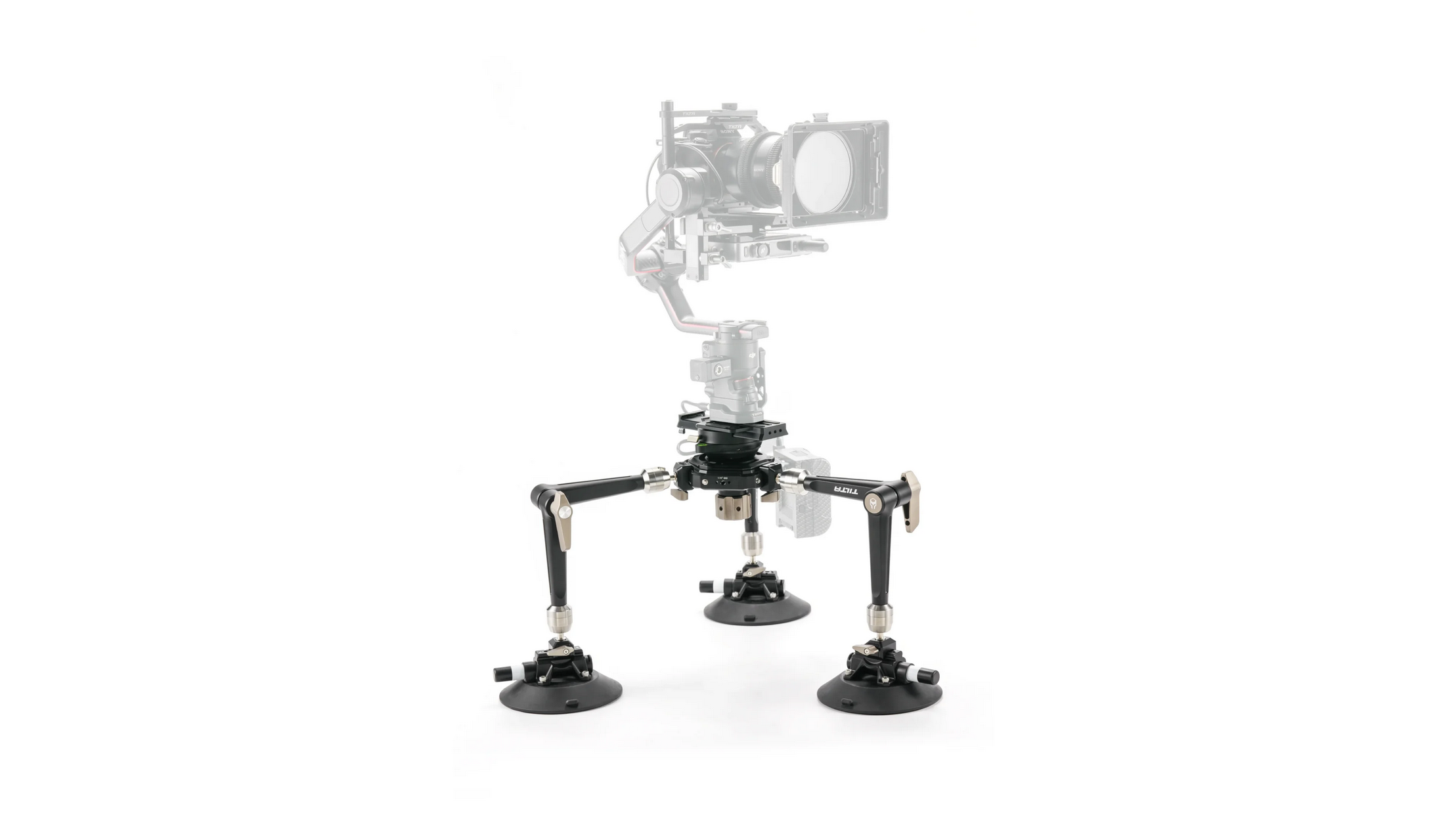Tilta hydra articulating car mounting system, car mount