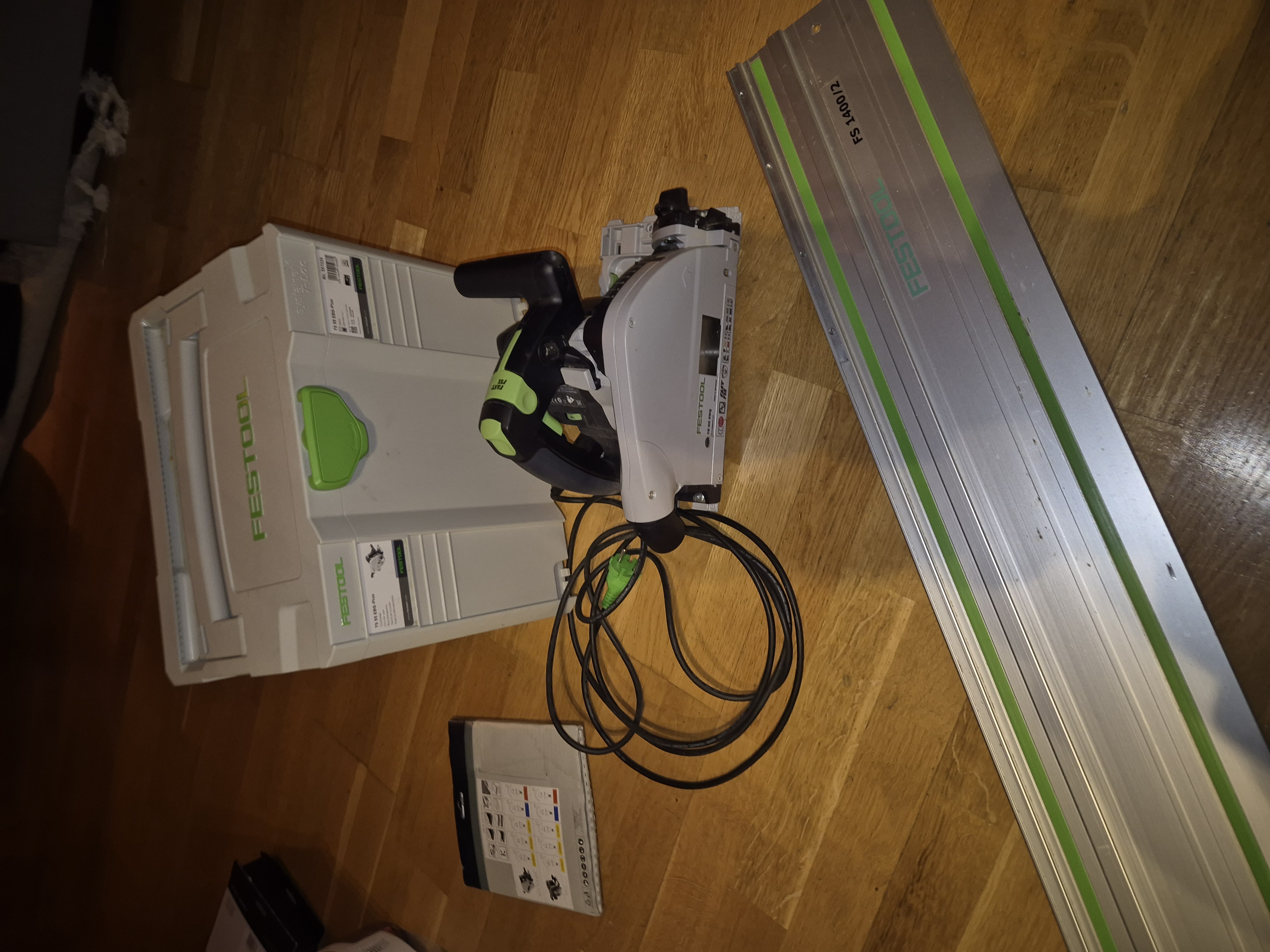 Sänksåg festool ts 55 + 140cm skena