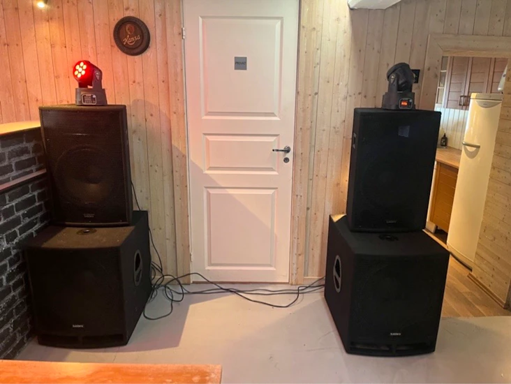 Kraftig bra pa annlegg med mixer