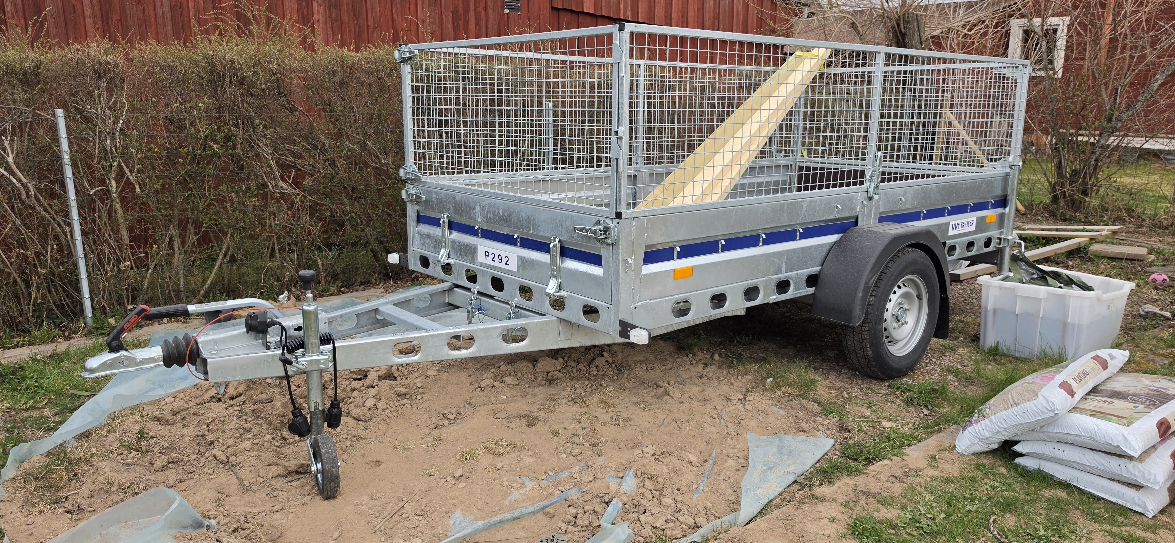 Gallersläp/släpvagn 1200kg