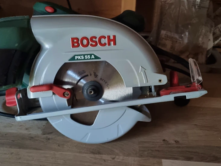 Cirkelsåg bosch med styrskena