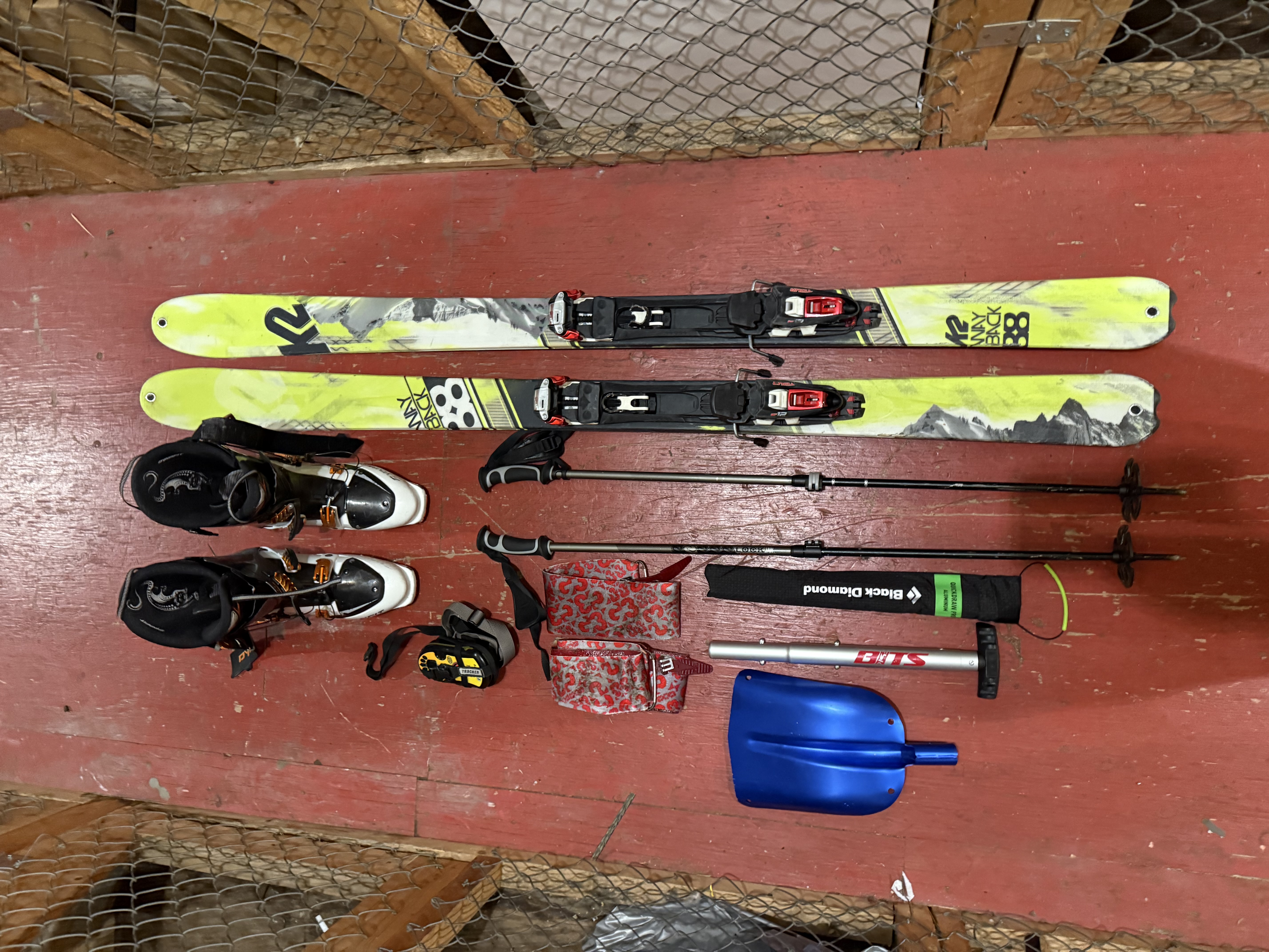 Randoneeski/topptur utstyr