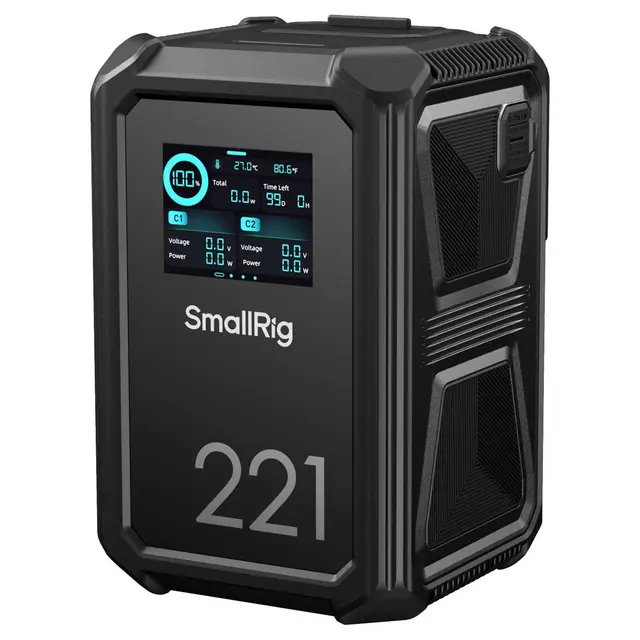 Smallrig 221wh x-touch v-mount batteri 