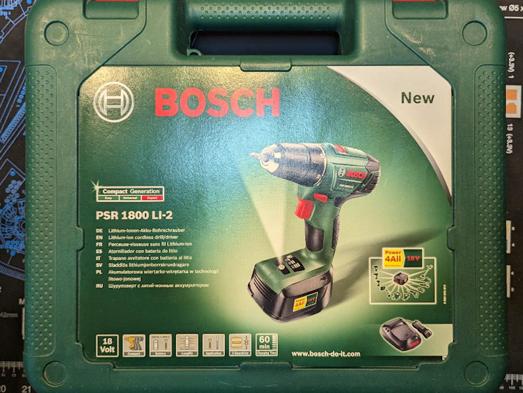 Bosch skruvdragare/borrmaskin