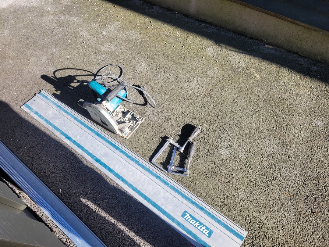 Skinnesag makita