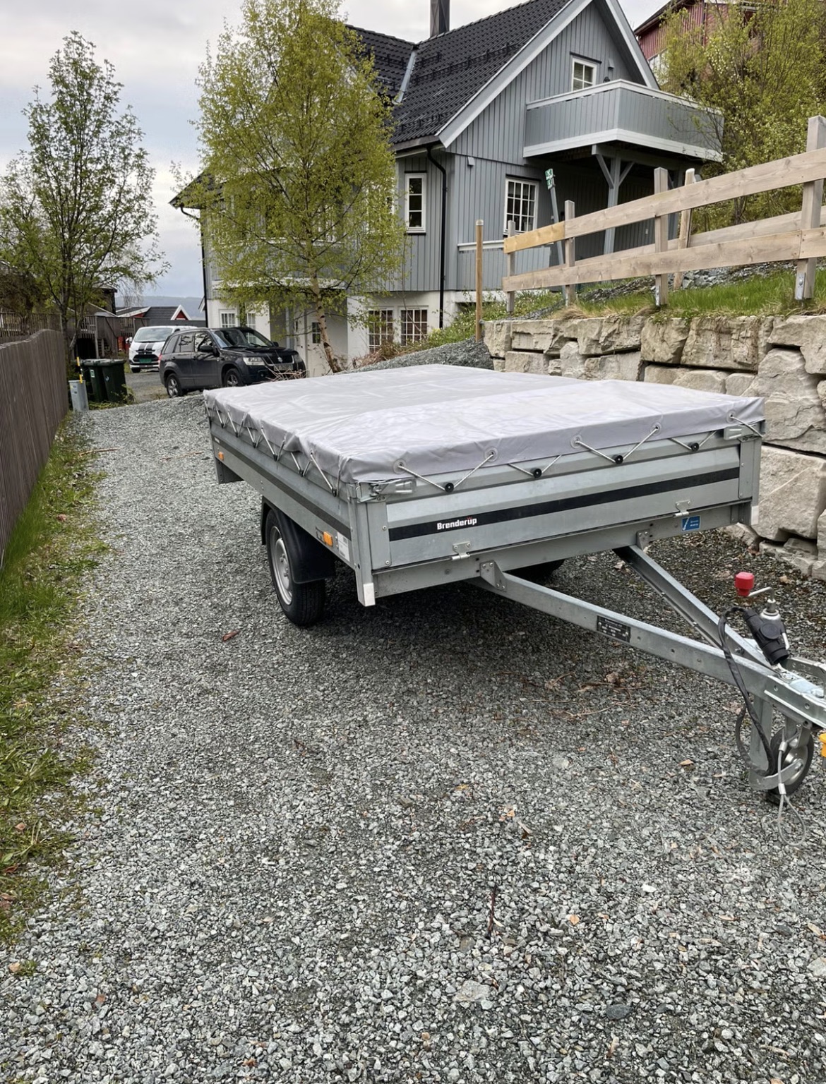 Leie av tilhenger - brenderup 3250s
