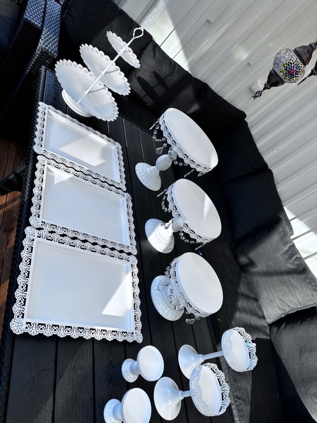 Tårtfat, tårtställ 