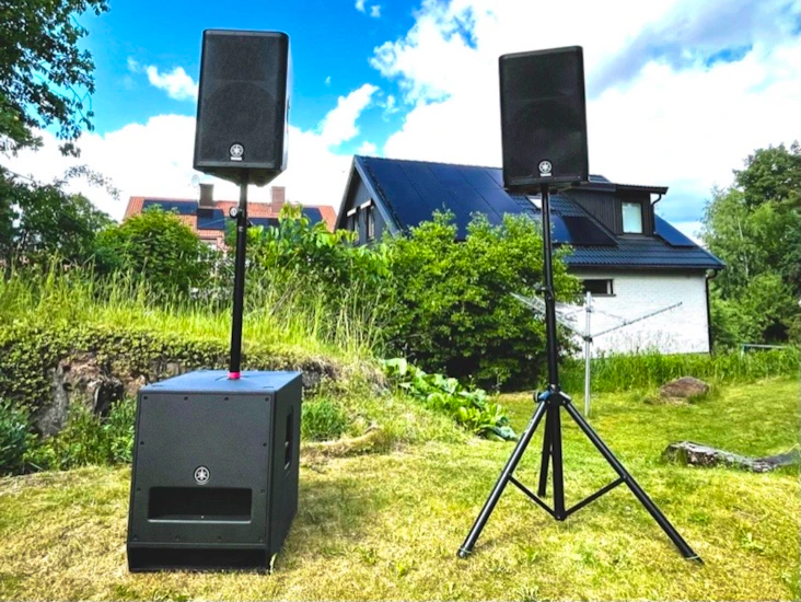 Kraftfull ljudanläggning - medium (yamaha)