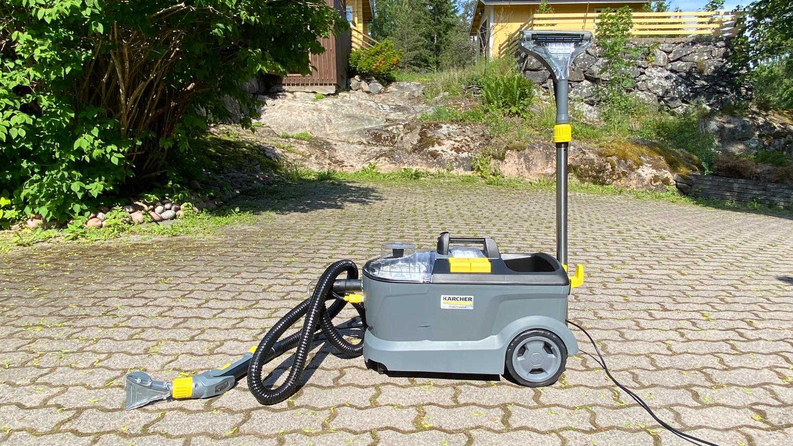 Kärcher puzzi 10/1 tekstiilipesuri | myös kuljetus