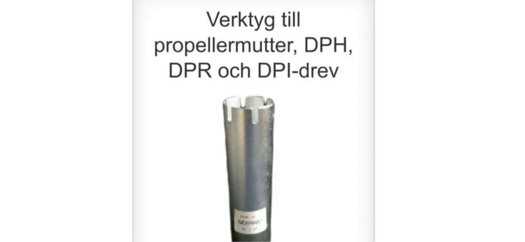 Propeller nyckel volvo penta