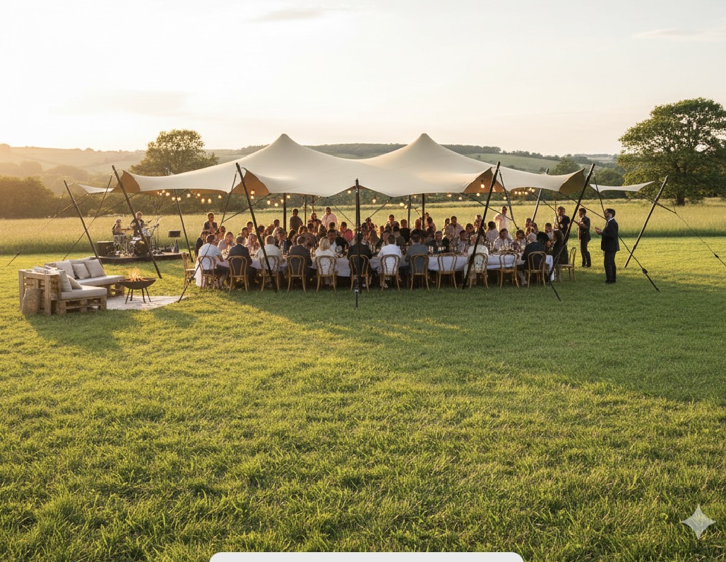 Partytält / stretchtält / event 