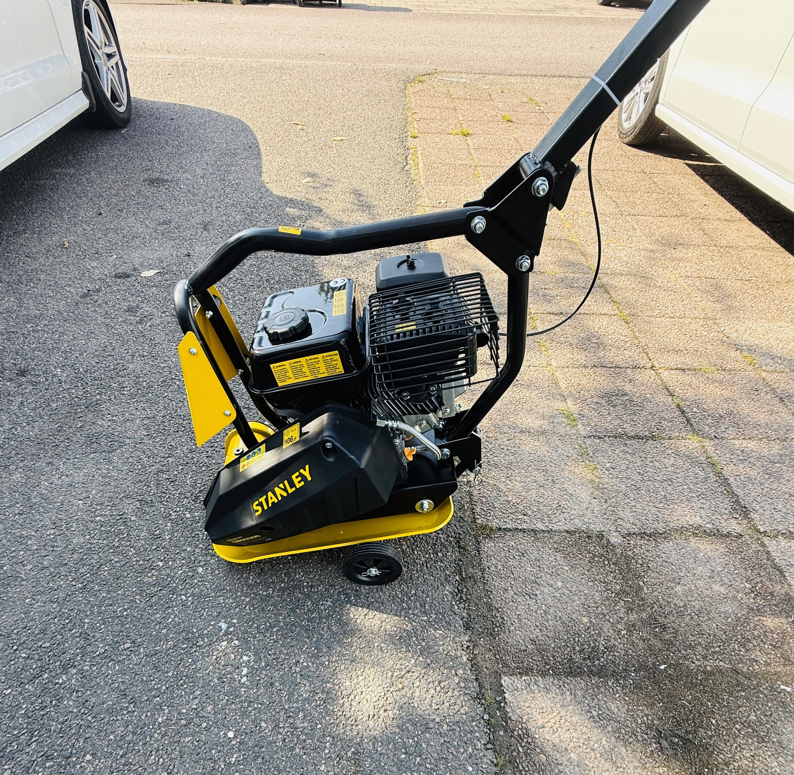 Markvibrator, lätt och smidig