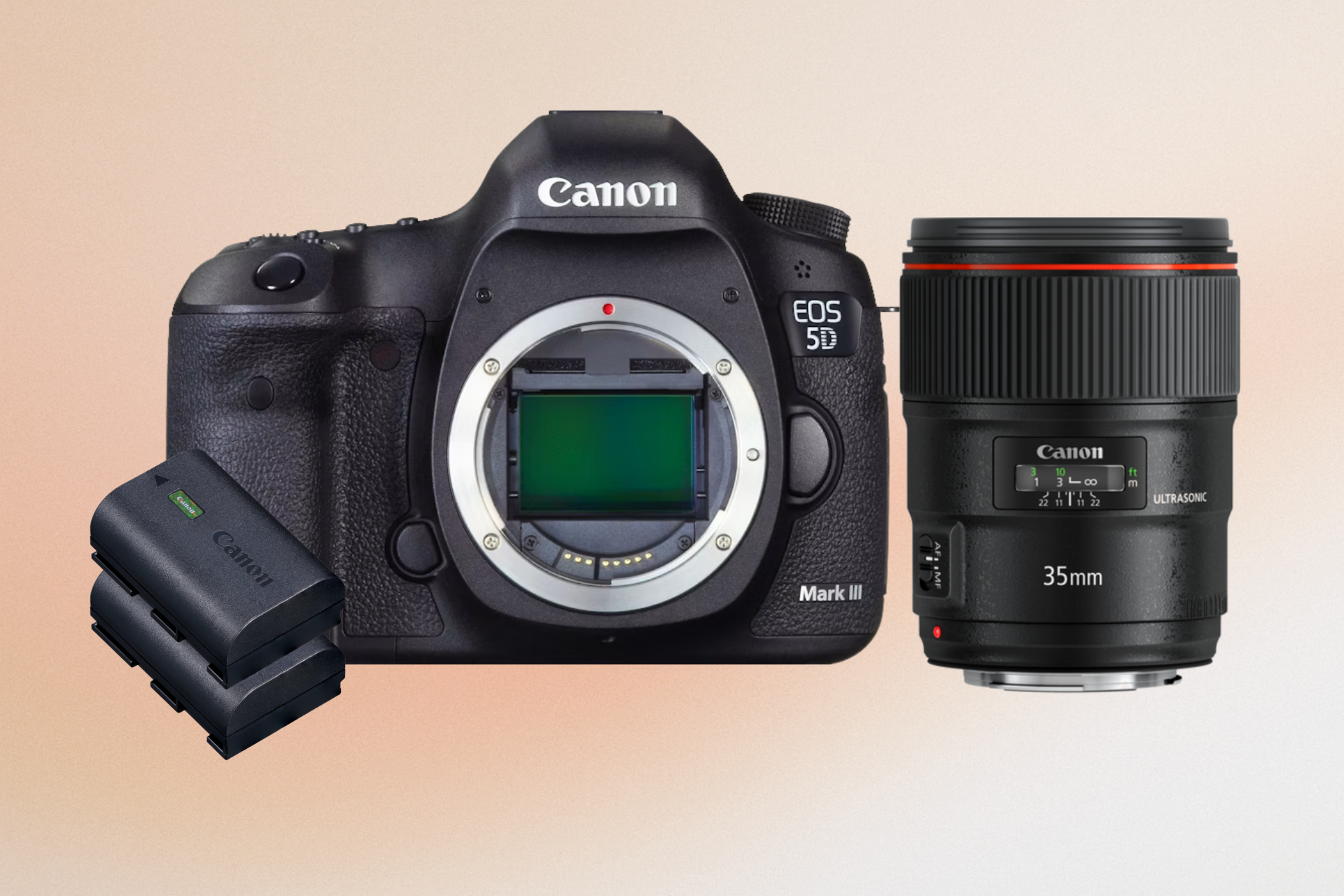 Canon 5d mark iii + ef 35mm f/1.4 l ii usm event & street kit