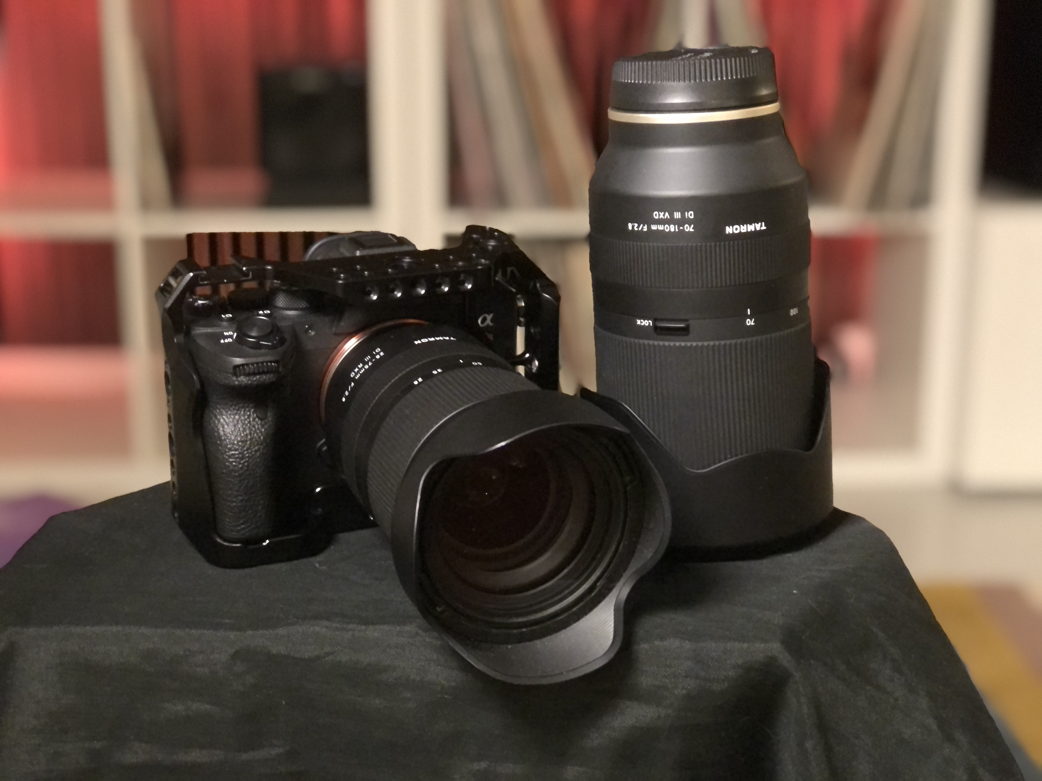 Sony a7r iv med tamron 28-75 och 70-180 