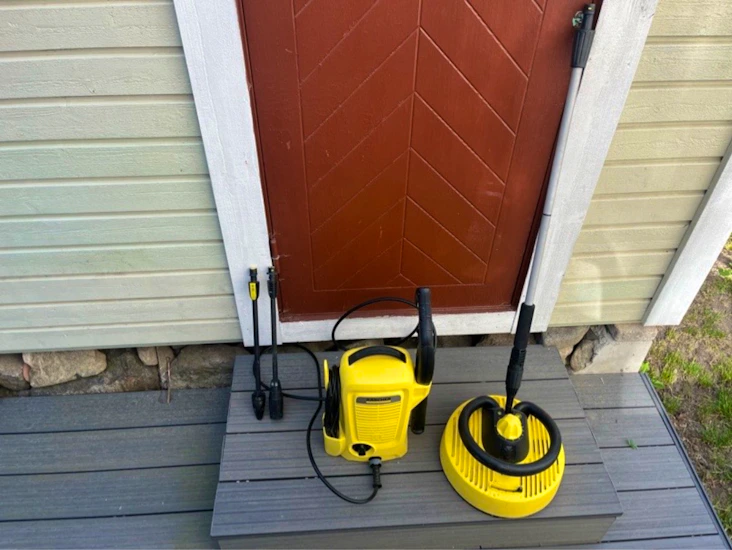 Kärcher högtryckstvätt med terrasstvätt