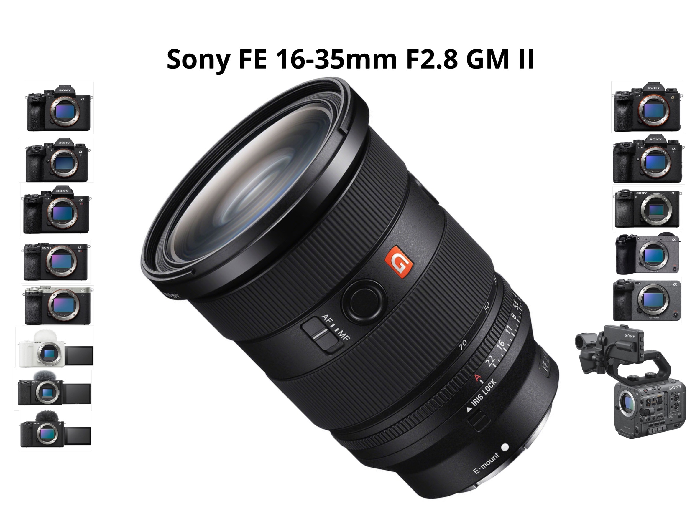 Sony 16-35mm f2.8 gm ii - sony fe 