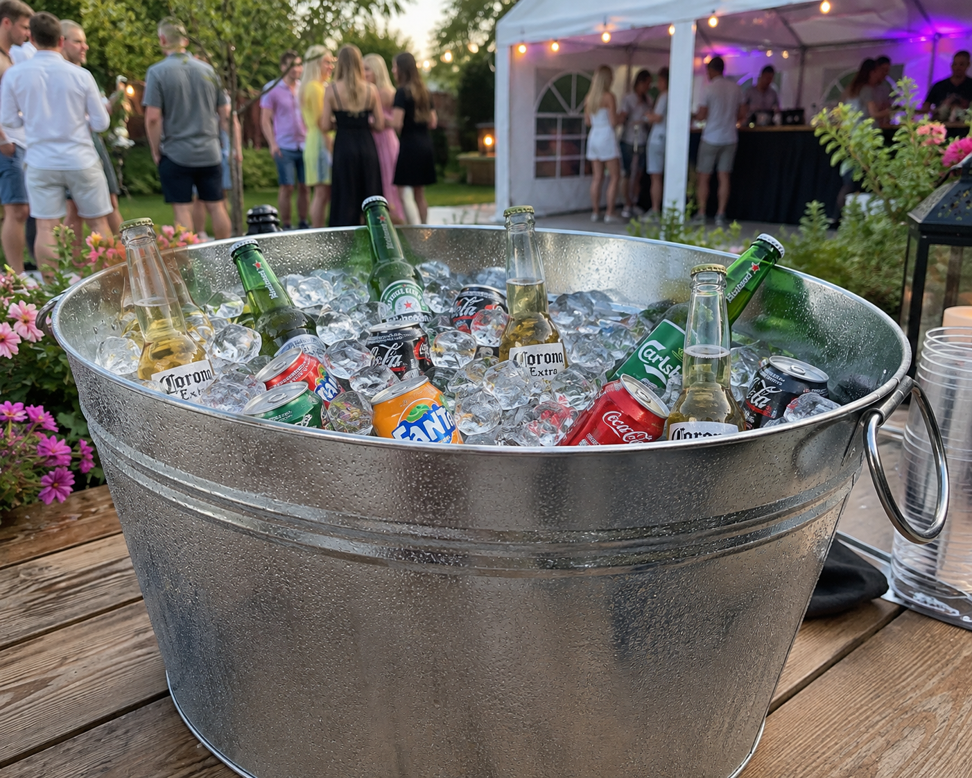 Zinkbalja till fest 