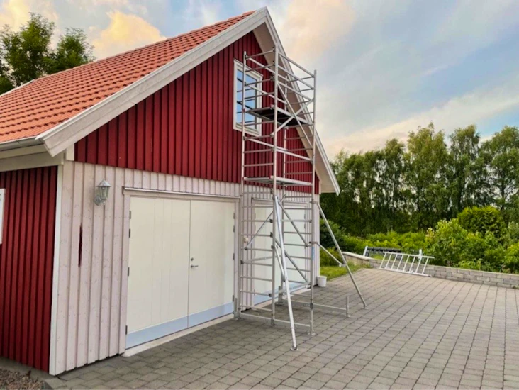 Målarställning av aluminium