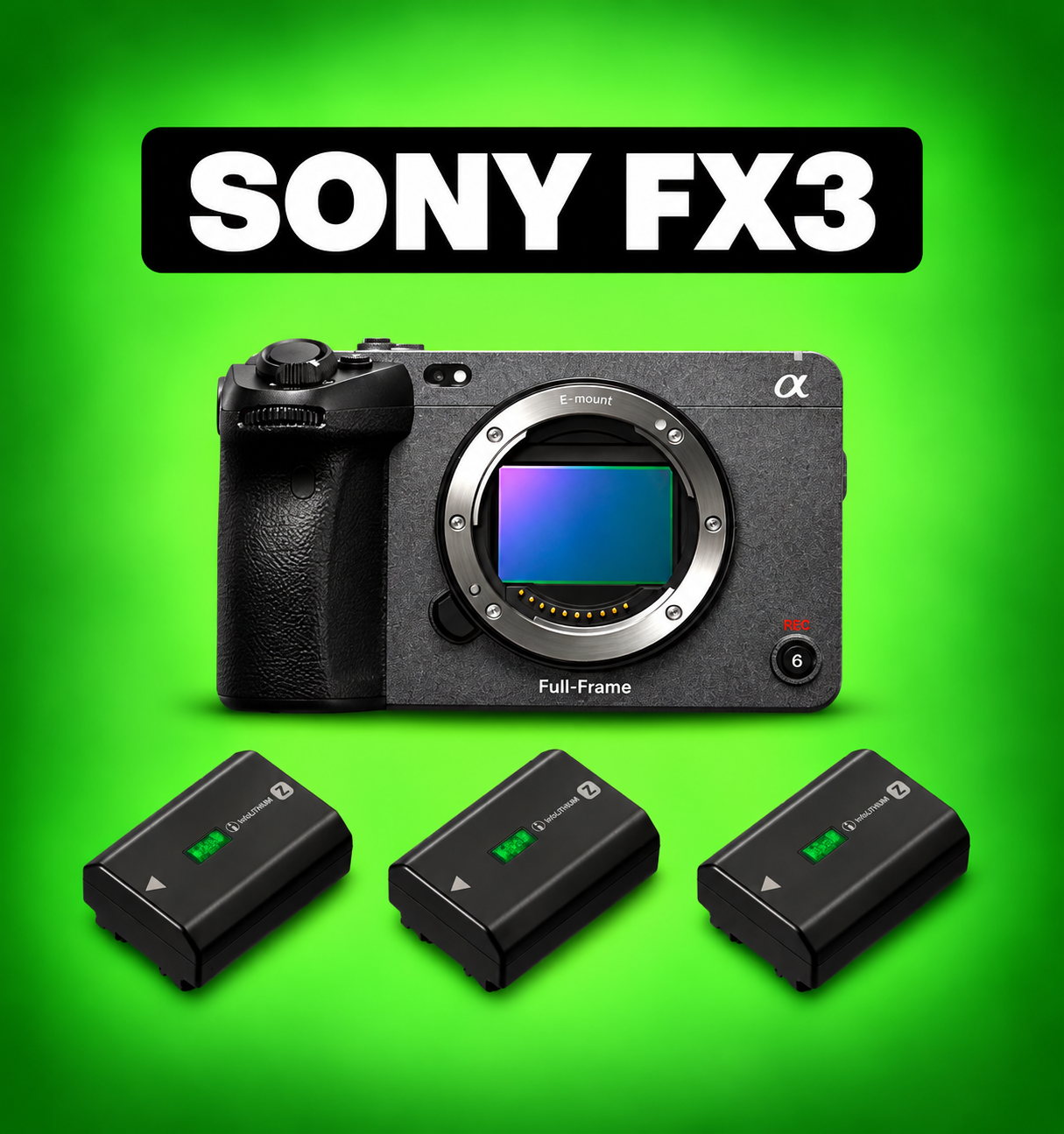 Sony fx3 full frame cinema camera