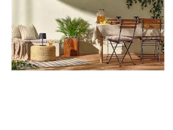 Solseil med solseilsstenger 4st