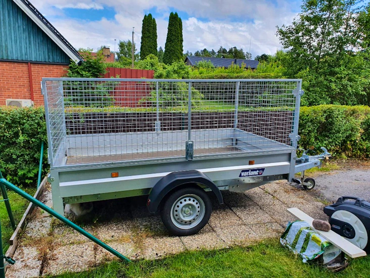 Släpvagn nr 2 - 750 kg obromsad