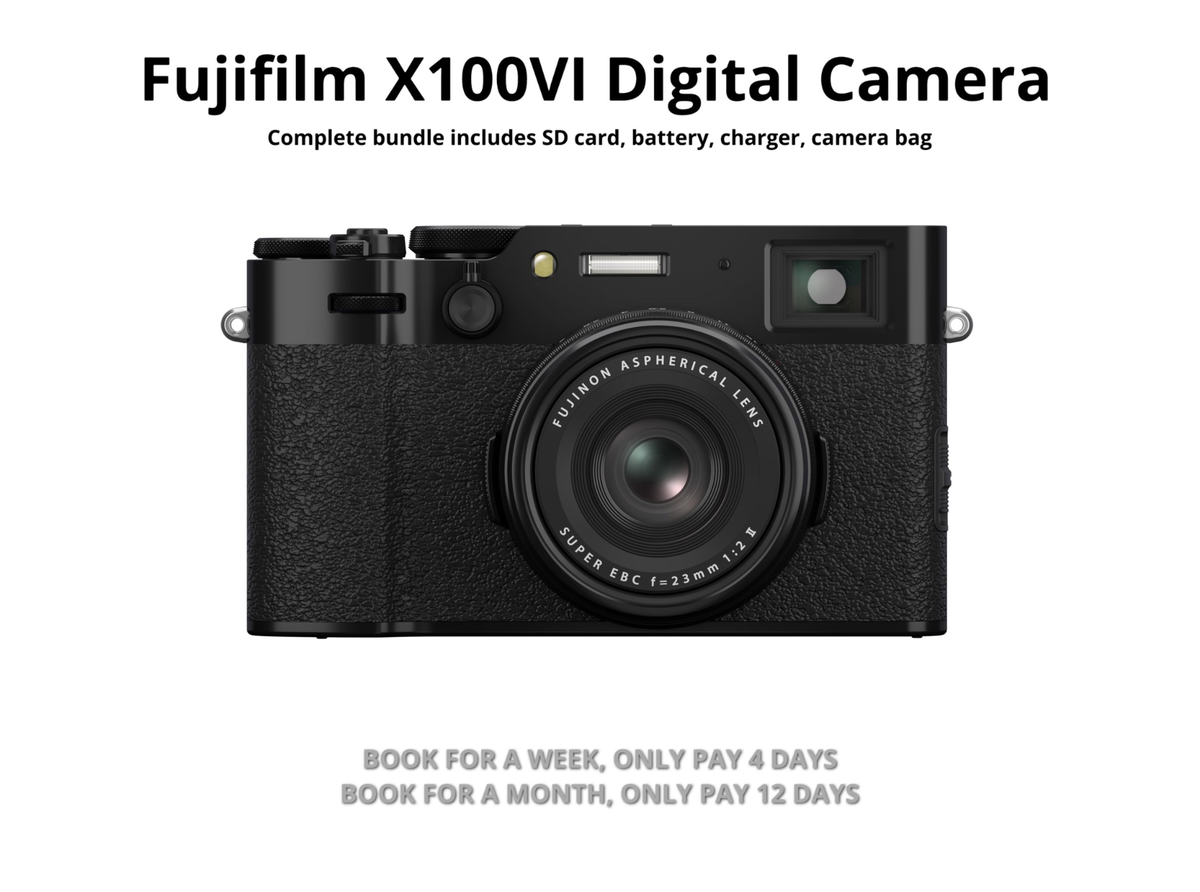 Fujifilm x100vi 