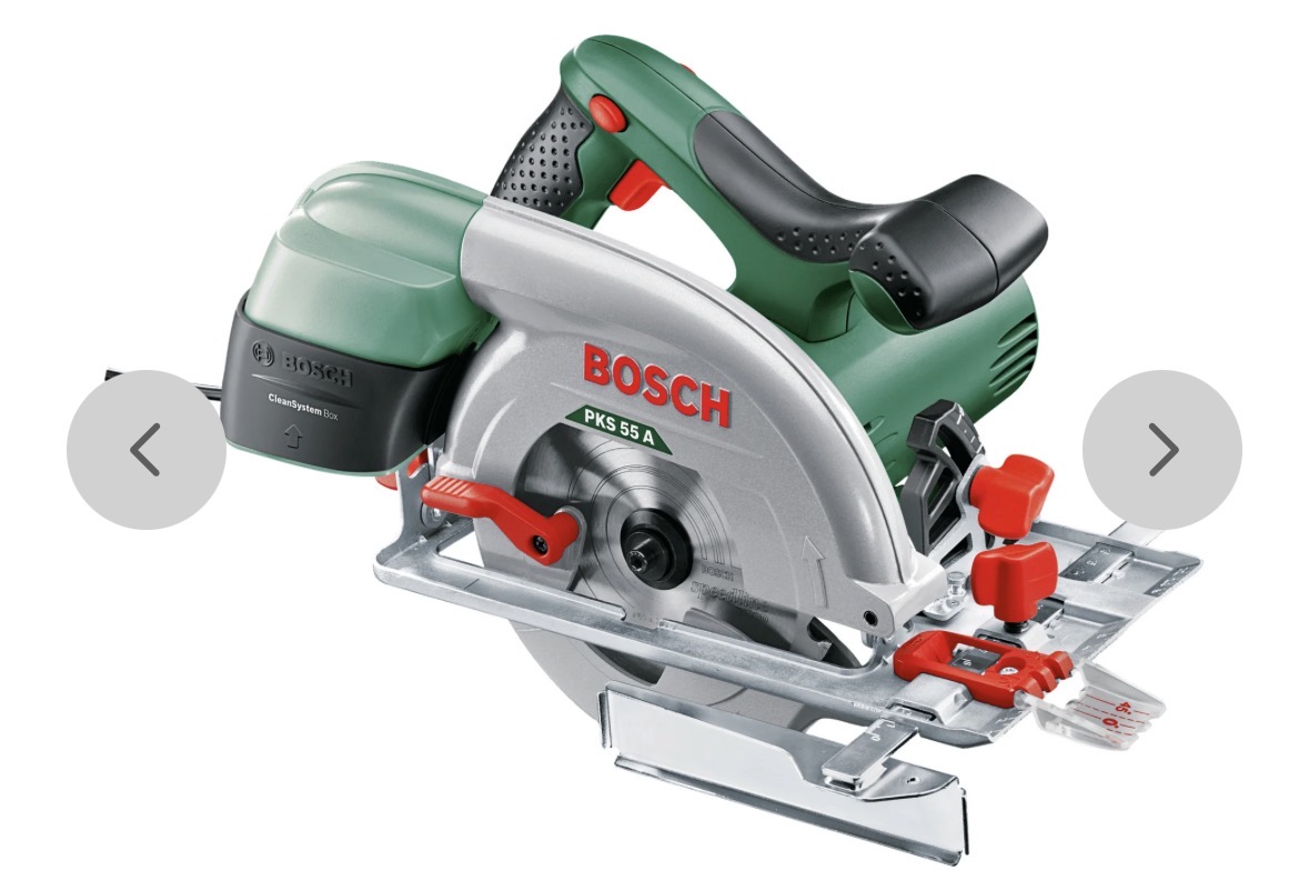 Cirkelsåg bosch 230 v 1200 w ø160 mm