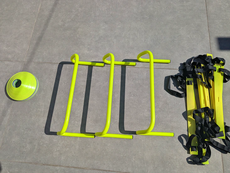 Fitness training equipment kit