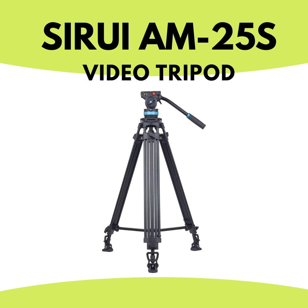 Sirui am-25s video tripod