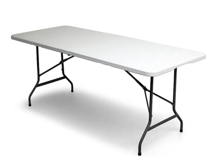 Klappbord 74x75xl180 hvit
