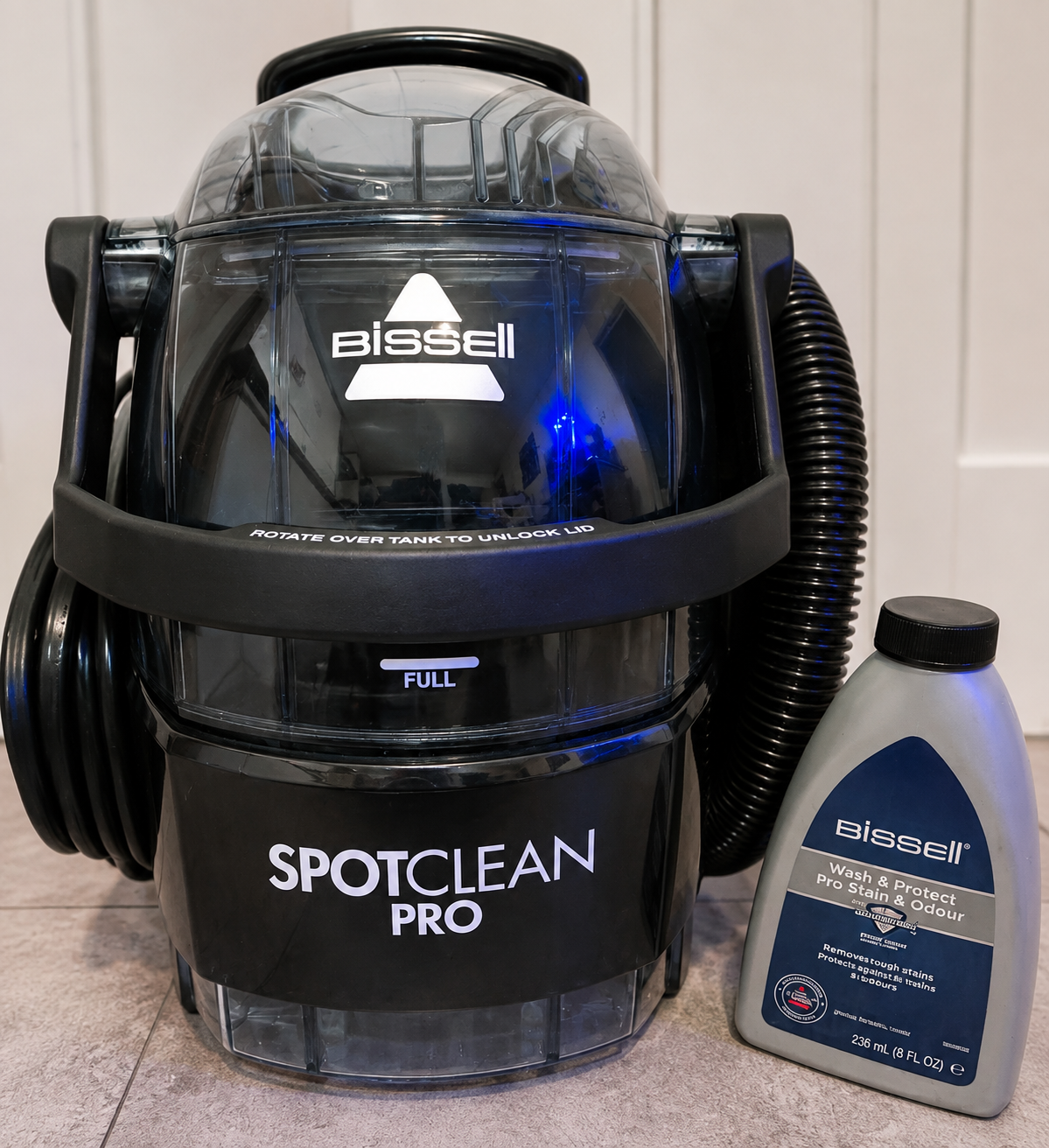 ⭐️ professional carpet cleaner | upholstery, sofa, rug, stair & car seat cleaner | bissell spotclean pro