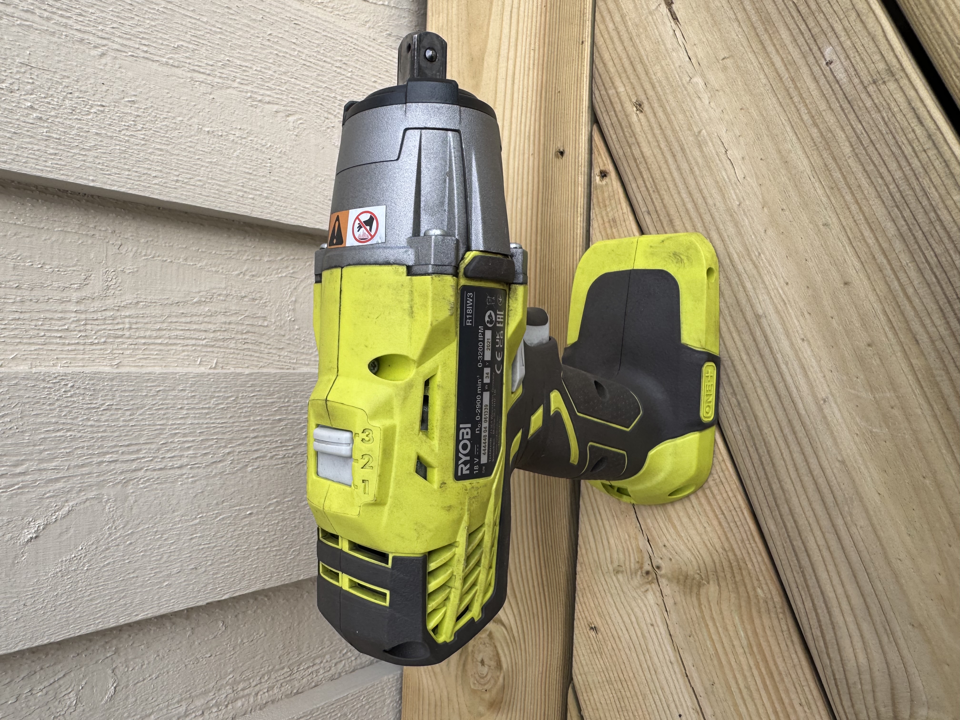 Ryobi muttertrekker 18v