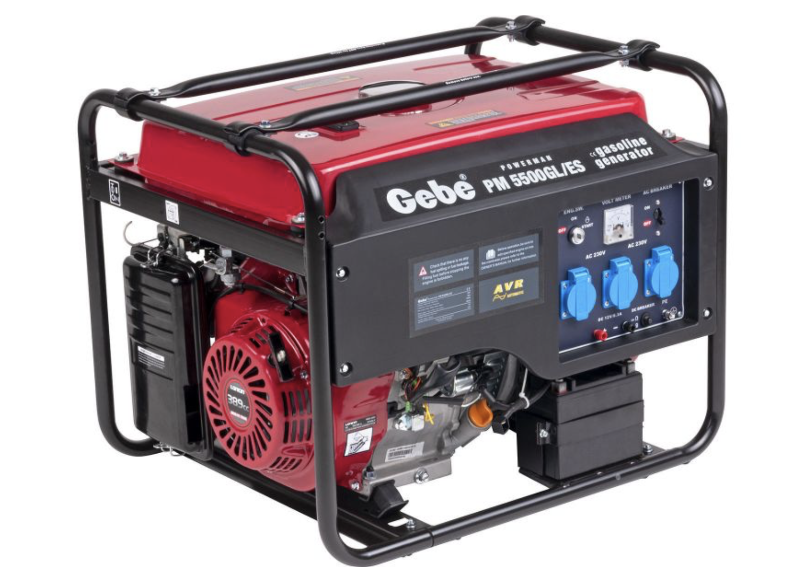Gebe 5500gl/es strømaggregat