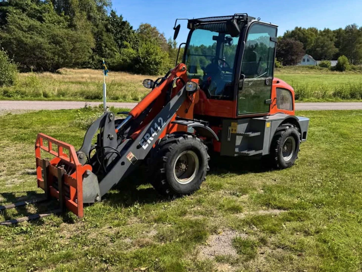 Lastare med planerskopa.