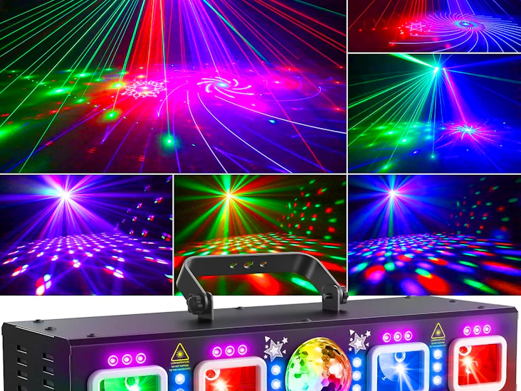 Ljus ljud och rökmaskin ljuspaket ljudpaket