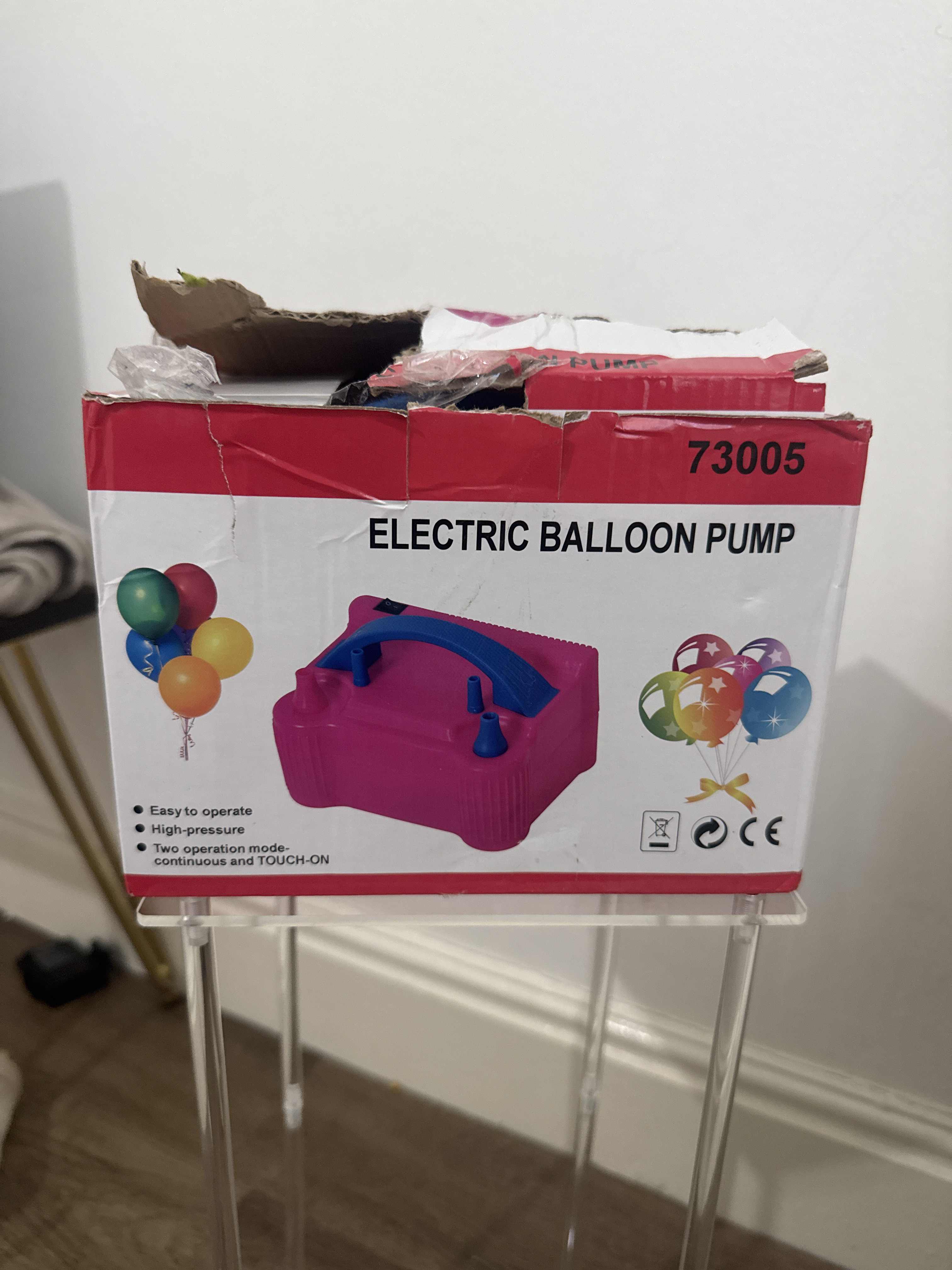 Electric balloon pump