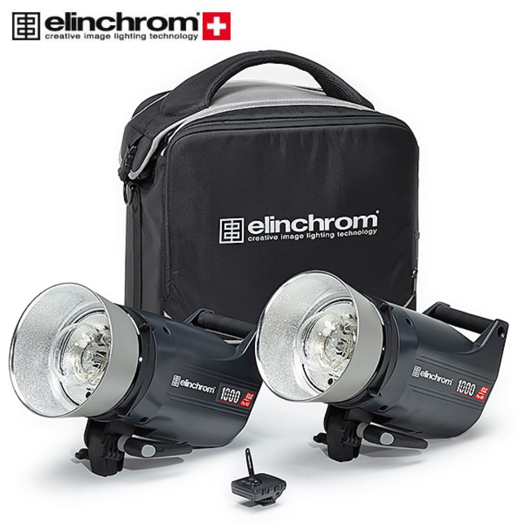 Elinchrom elc pro hd 1000 studioblixtar 