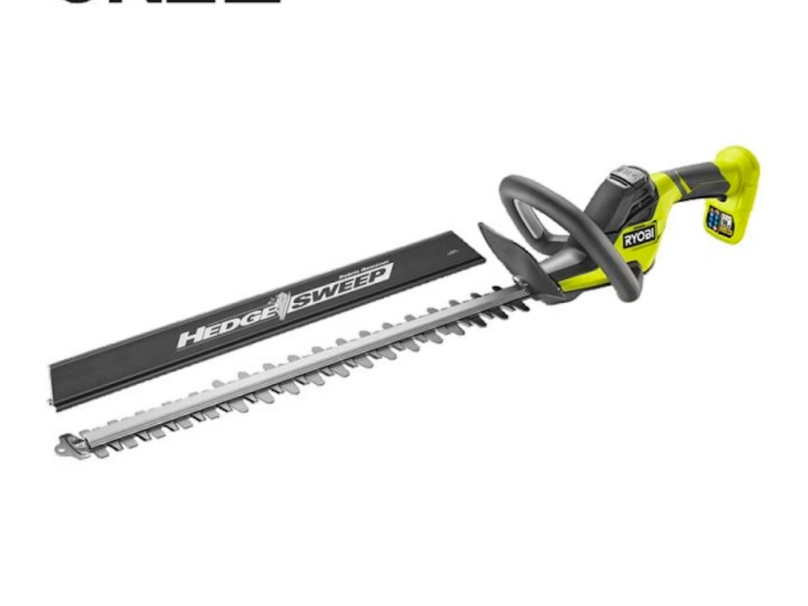 Ryobi hekkesaks med batteri