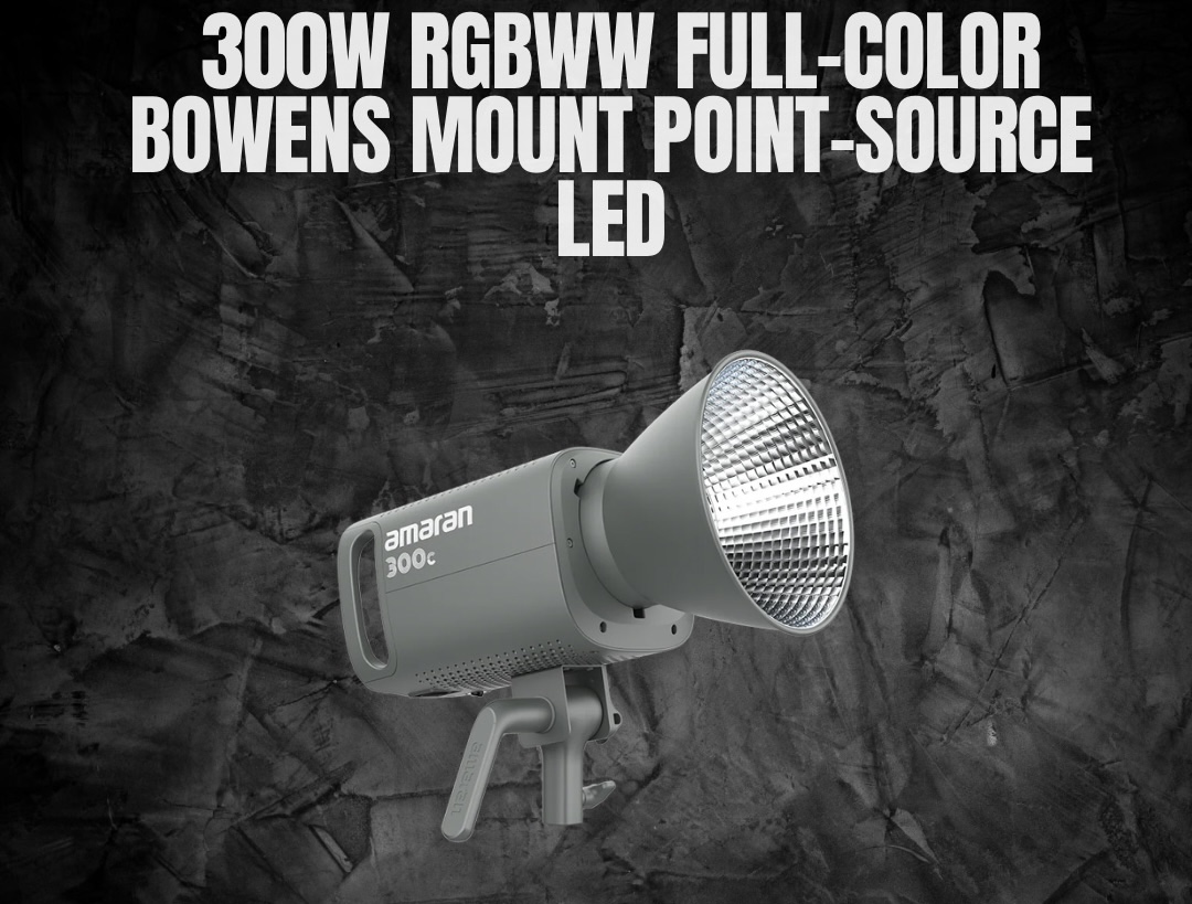 Aputure / amaran 300c rgb lighting