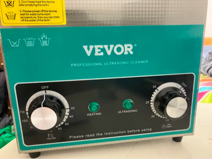 Ultrasonic cleaner 3l