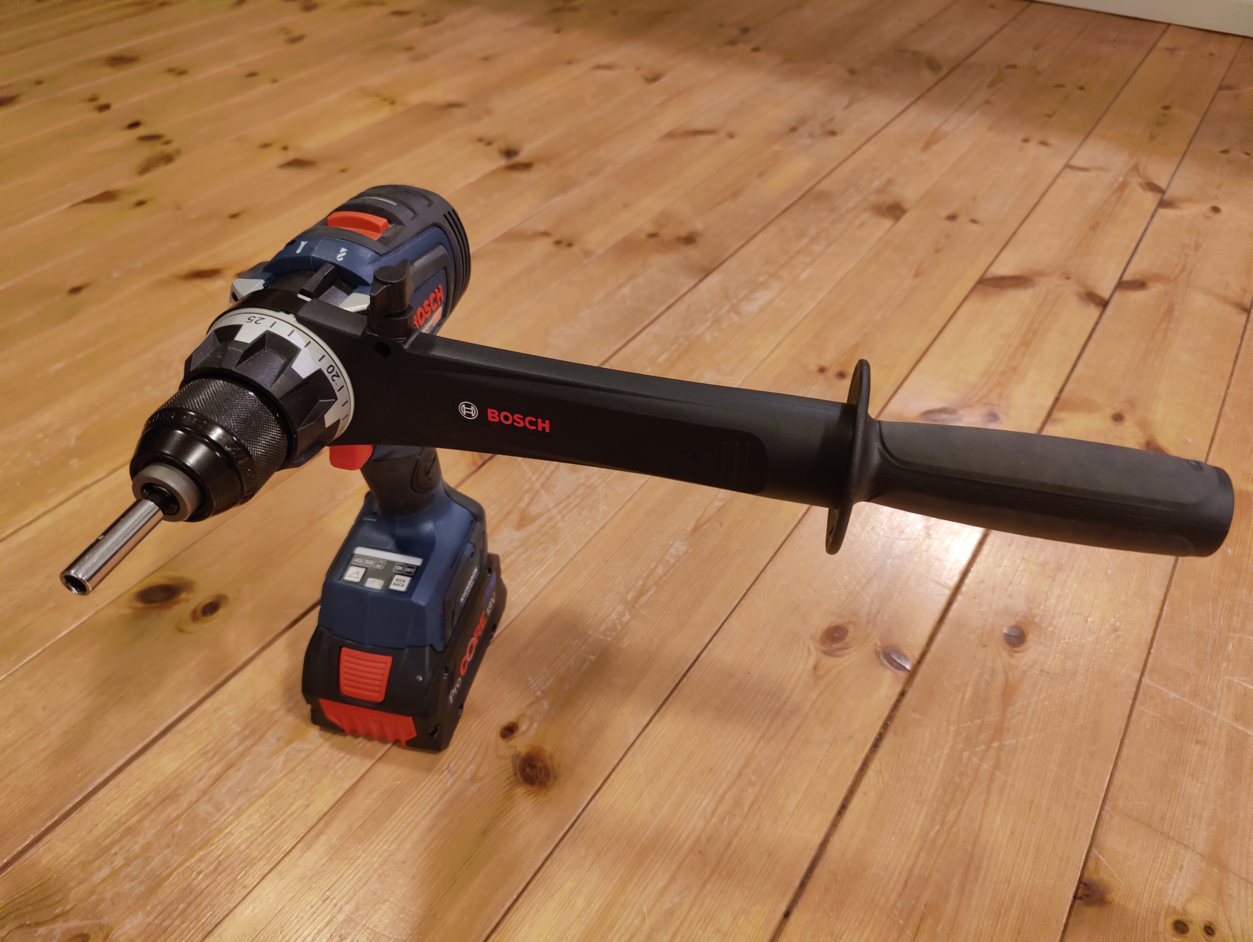 Kraftfull skruvdragare bosch gsr 18v-150c