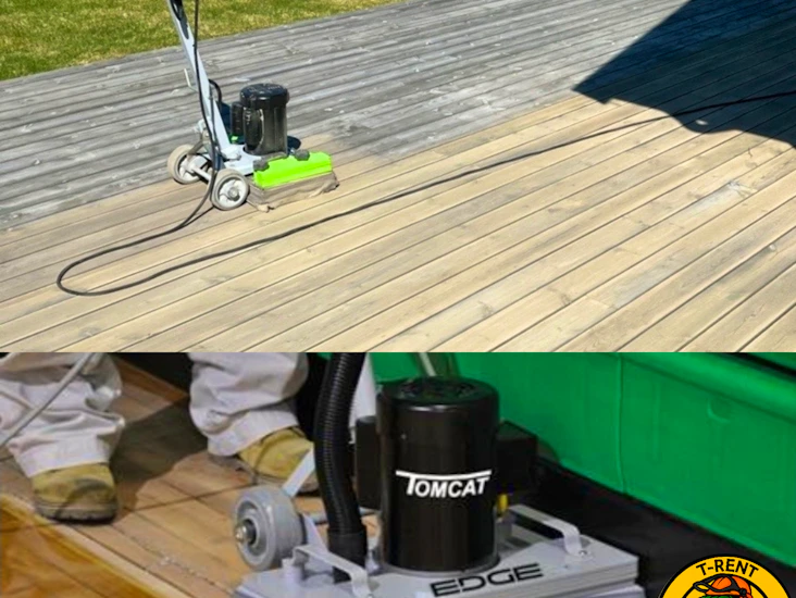 Gulv- og terrassesliper for alle