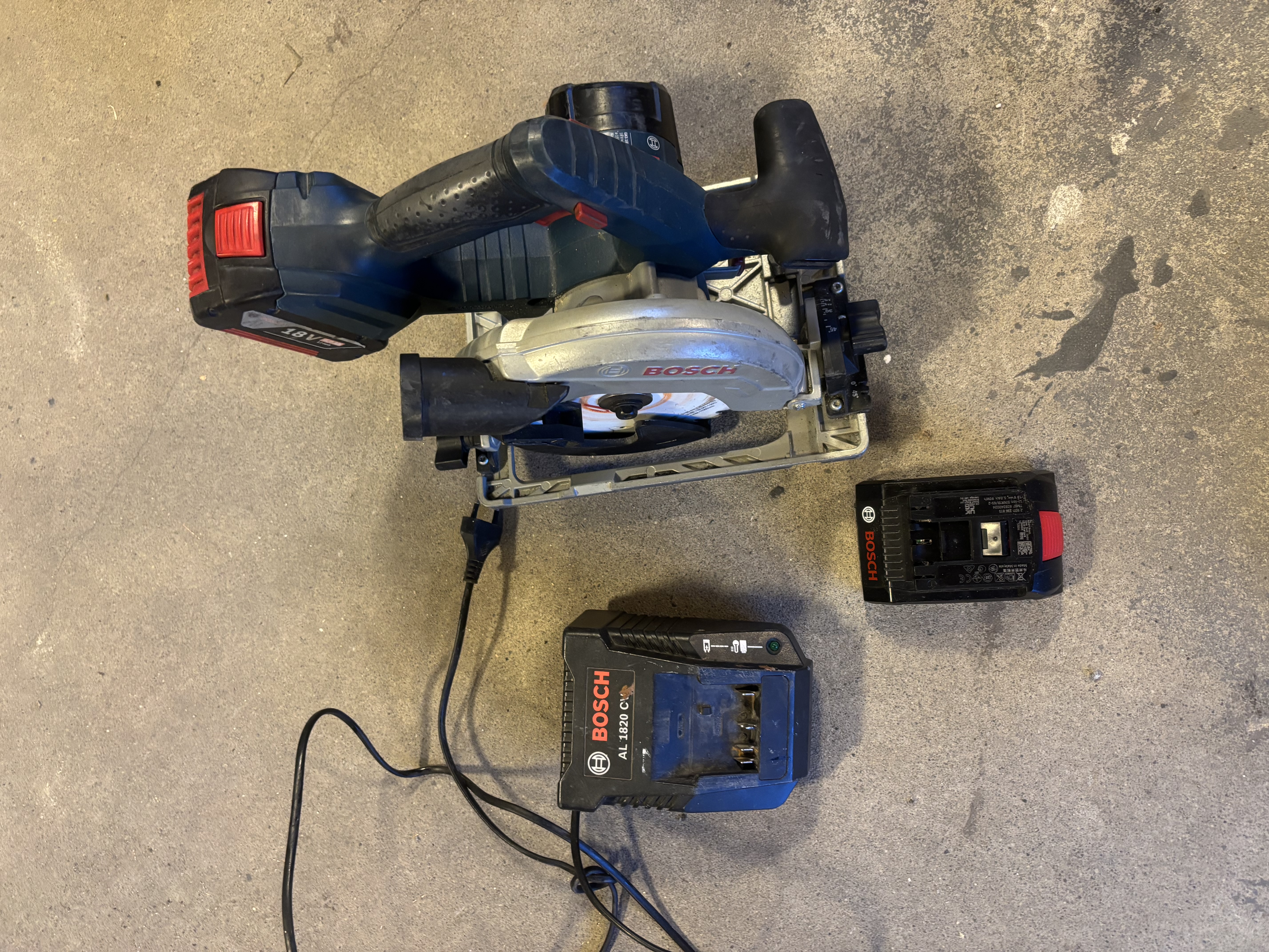 Proff bosch sirkelsag gks 18 v