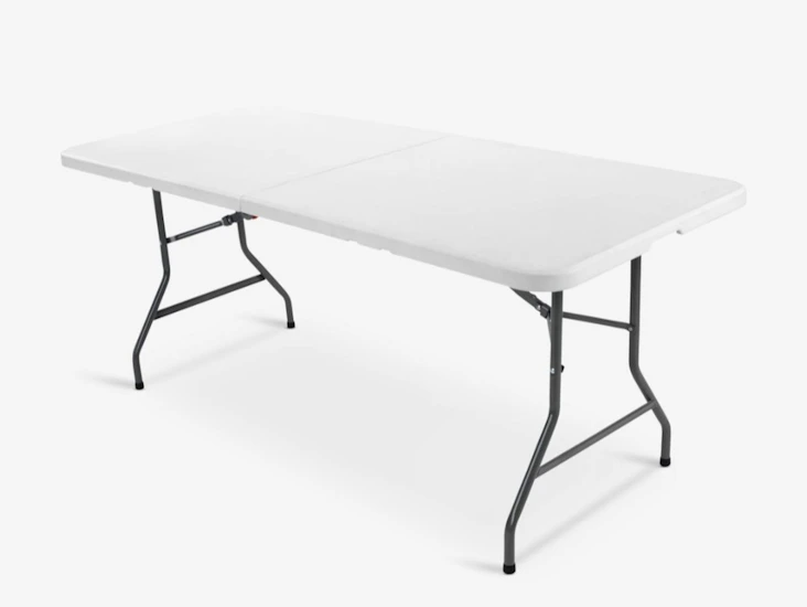 Paket 5 hopfällbara bord & 40 stolar