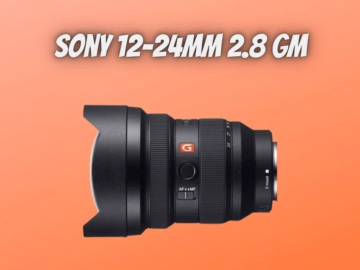 Sony fe 12-24mm f/2.8 gm ultra wide angle zoom lens