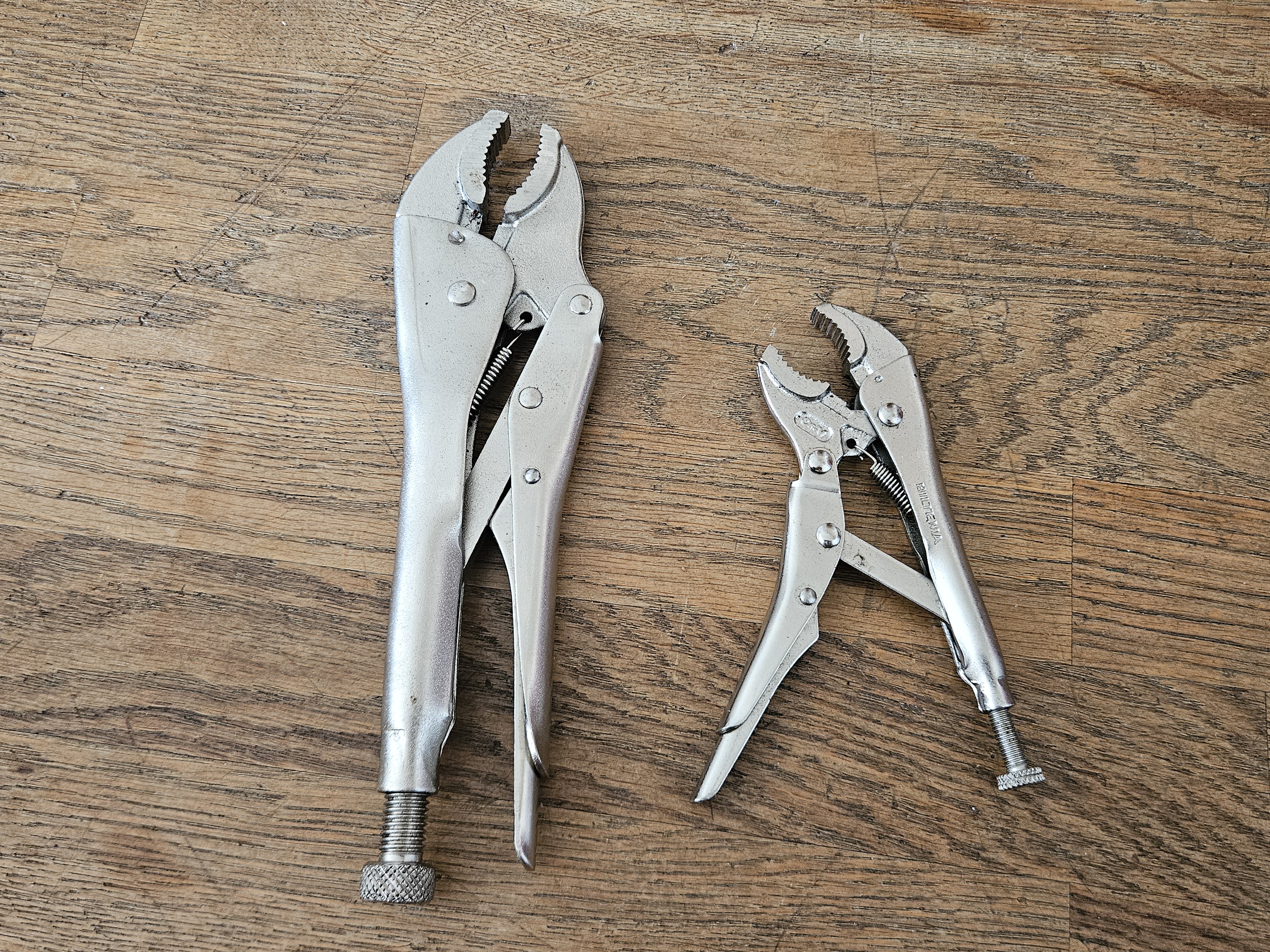 Griptänger / låstång – 2 storlekar (perfekt för bil & metall)