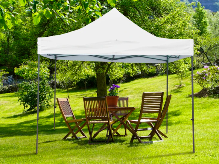 Pop up-tält 3x3 meter ink två väggar