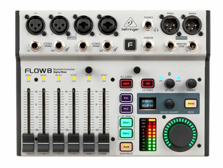 8-kanals digitalmixer